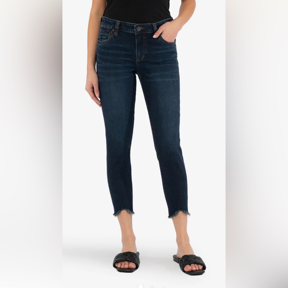 Kut From The Kloth Jeans Womens Sz 0 Connie Ankle Skinny